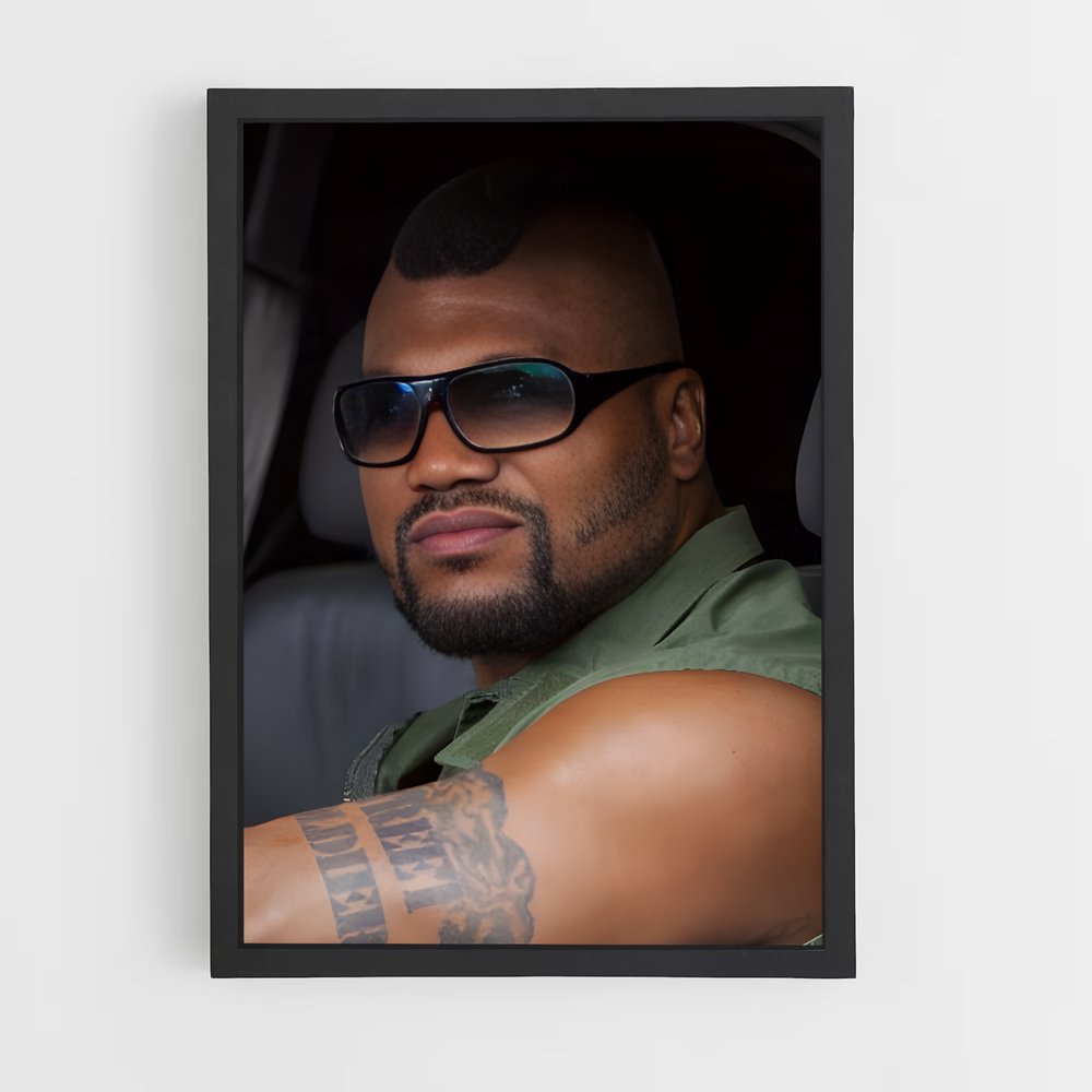 Poster Road Warrior Jackson – affiche MMA (vue 2)
